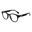 Fila Brille mit schwarzen Cellulose-Acetat-Gestellen