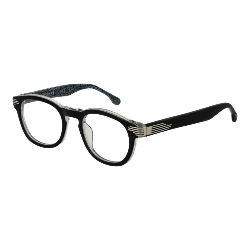 Lozza Brille mit schwarzen Celluloseacetat-Gestellen