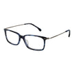 Lozza Blaue Brille aus Edelstahl (Gestell)
