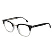Lozza-Brille mit schwarzen Celluloseacetat-Gestellen