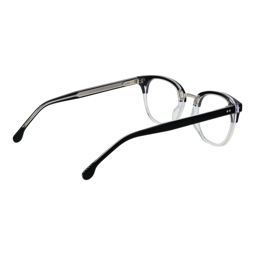 Lozza-Brille mit schwarzen Celluloseacetat-Gestellen