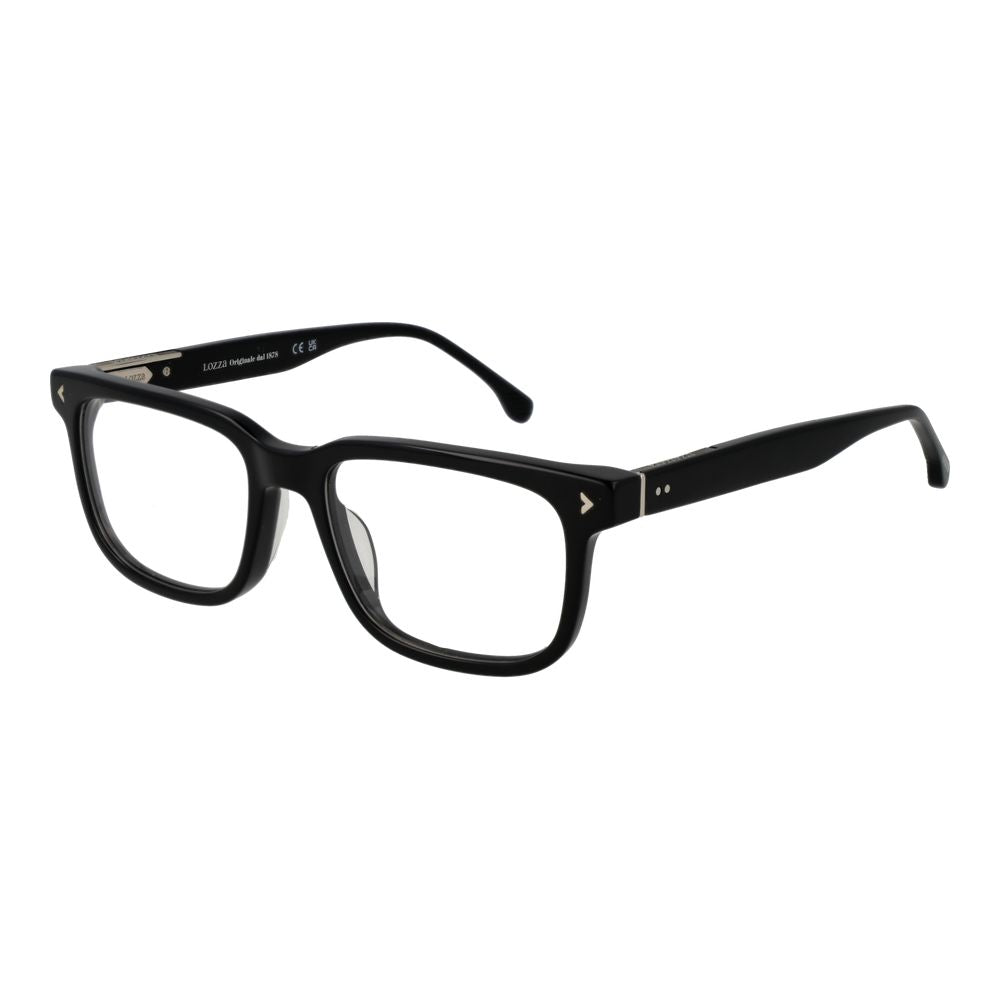 Lozza Brille mit schwarzen Cellulose-Acetat-Gestellen