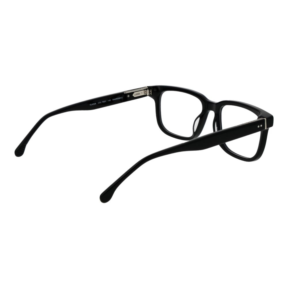 Lozza Brille mit schwarzen Cellulose-Acetat-Gestellen