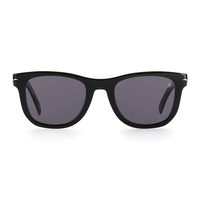 David Beckham Schwarze Sonnenbrille aus Kunststoff