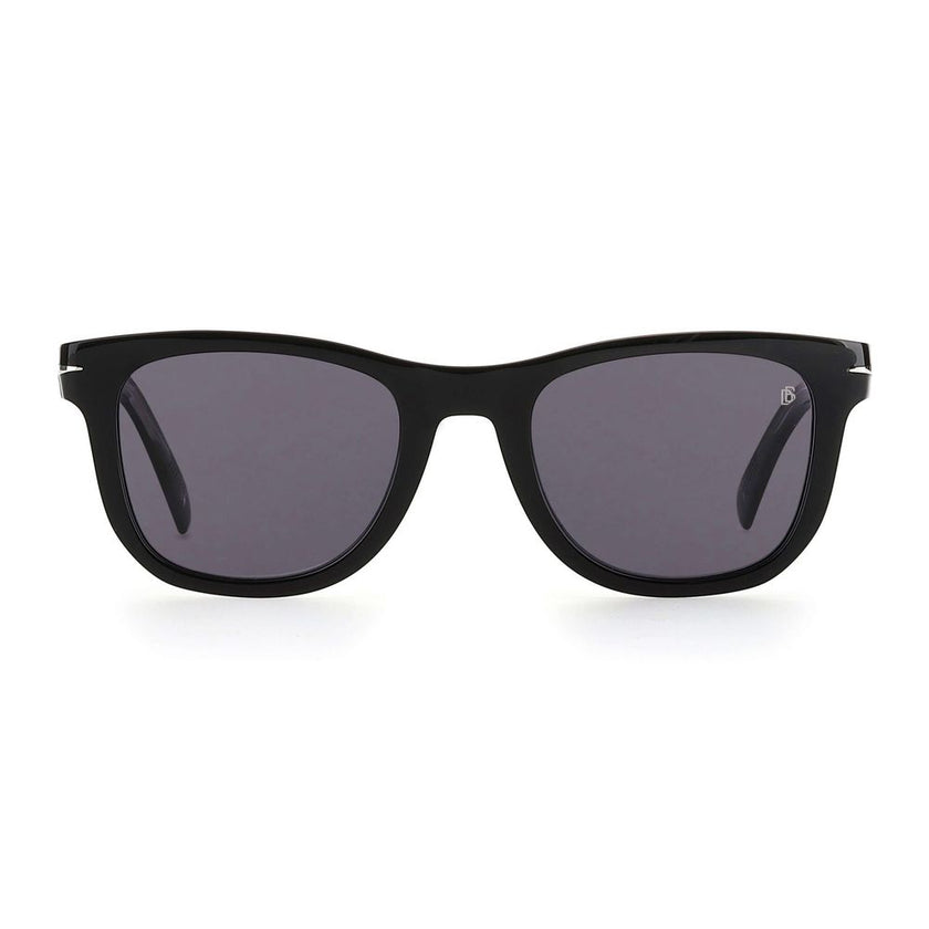 David Beckham Schwarze Sonnenbrille aus Kunststoff