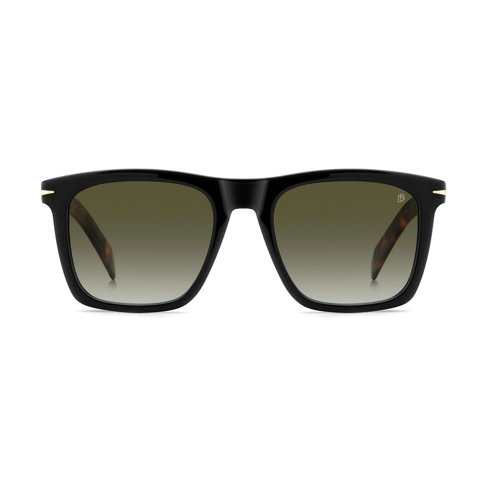 David Beckham Schwarze Sonnenbrille aus Kunststoff