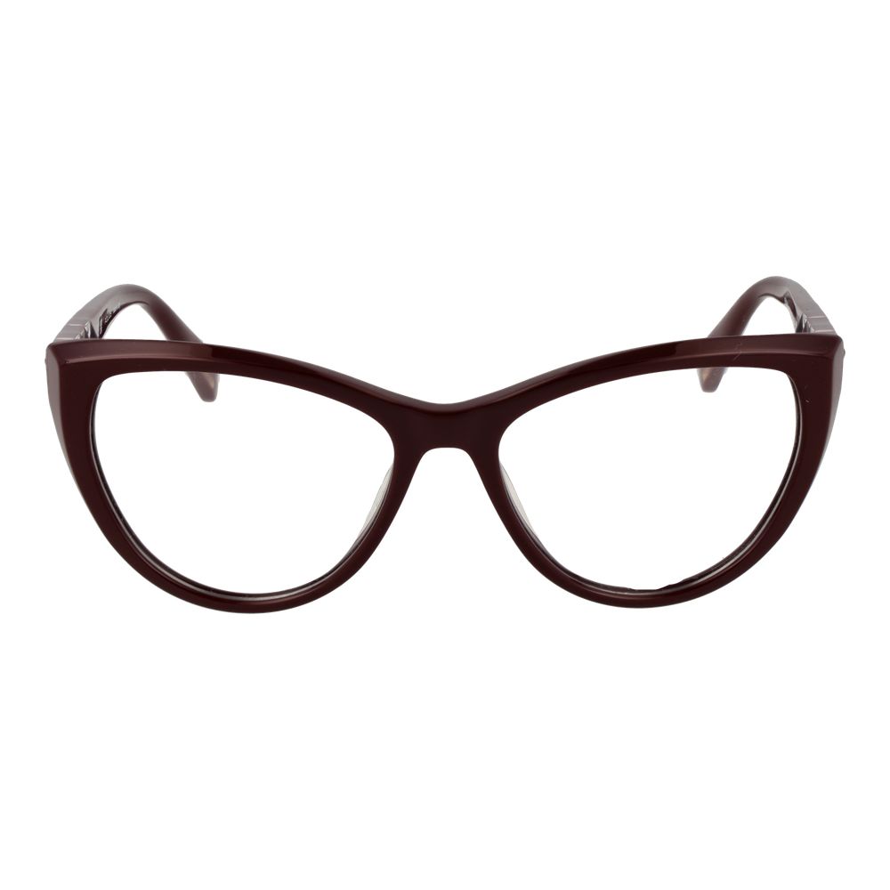 Police Burgunderfarbene Kunststoffbrille (Fassung)