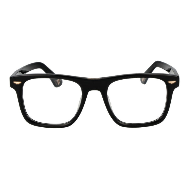 Police Brille mit schwarzen Cellulose-Acetat-Gestellen