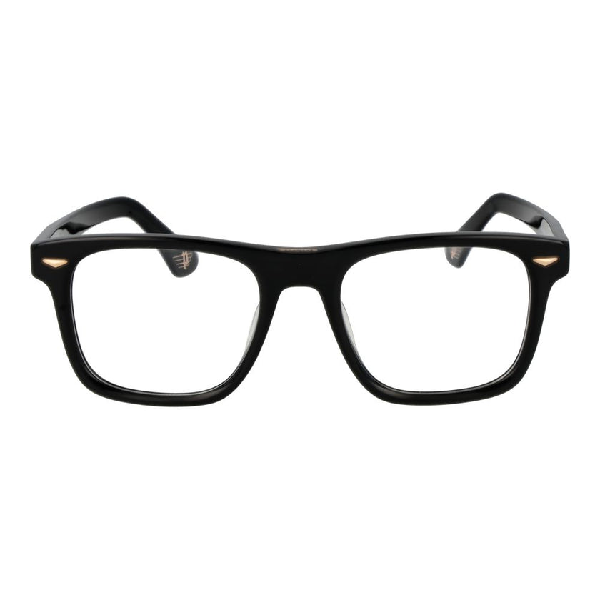 Police Brille mit schwarzen Cellulose-Acetat-Gestellen