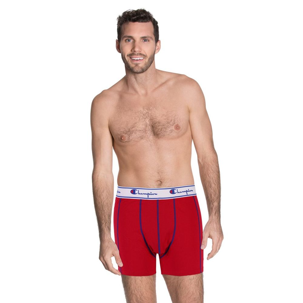 Champion Blaue Baumwollboxershorts