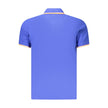 U.S. Grand Polo Blaues Baumwoll-Poloshirt für Herren