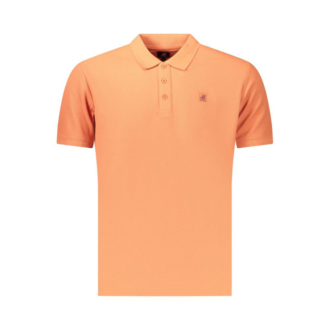U.S. Grand Polo Orange Baumwoll-Poloshirt für Herren
