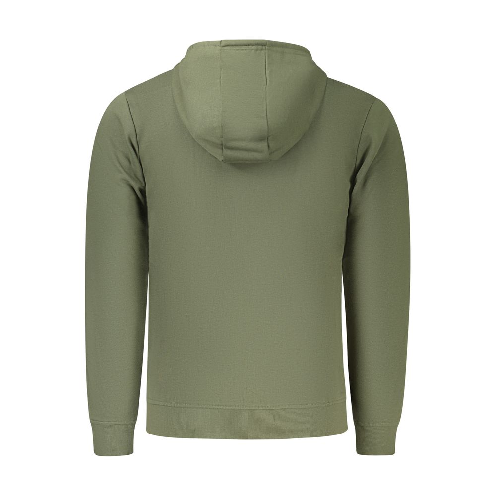 U.S. Grand Polo Grüner Herren-Kapuzenpullover aus Baumwolle