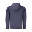 U.S. Grand Polo Blauer Baumwoll-Kapuzenpullover für Herren