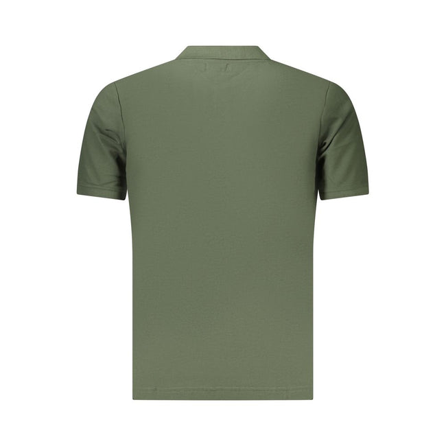 U.S. Grand Polo Grünes Herren-Poloshirt aus Baumwolle
