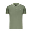 U.S. Grand Polo Grünes Herren-Poloshirt aus Baumwolle