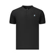 U.S. Grand Polo Schwarzes Herren-Poloshirt aus Baumwolle