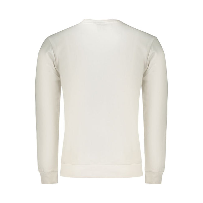 U.S. Grand Polo Weißes Herren-Sweatshirt aus Baumwolle