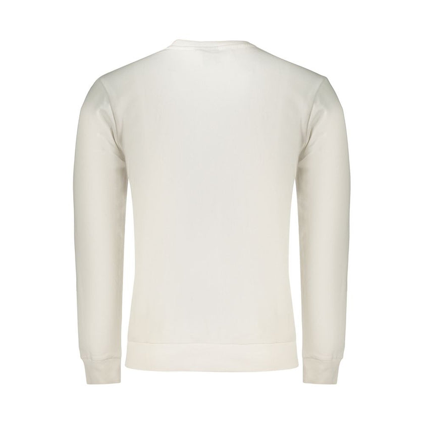 U.S. Grand Polo Weißes Herren-Sweatshirt aus Baumwolle