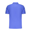 U.S. Grand Polo Blaues Baumwoll-Poloshirt für Herren