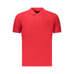U.S. Grand Polo Rotes Baumwoll-Poloshirt für Herren