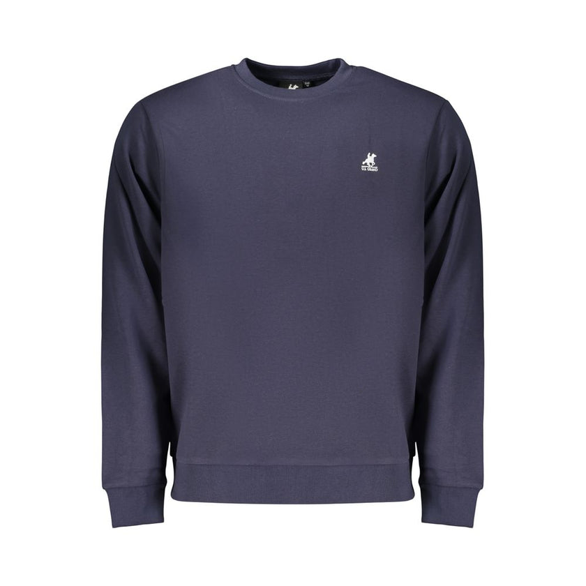 U.S. Grand Polo Blauer Baumwoll-Sweatshirt für Herren