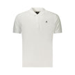 U.S. Grand Polo Weißes Herren-Poloshirt aus Baumwolle