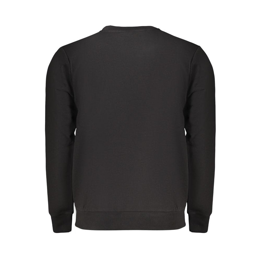 U.S. Grand Polo Schwarzer Baumwoll-Sweatshirt