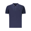 U.S. Grand Polo Blaues Baumwoll-Poloshirt für Herren
