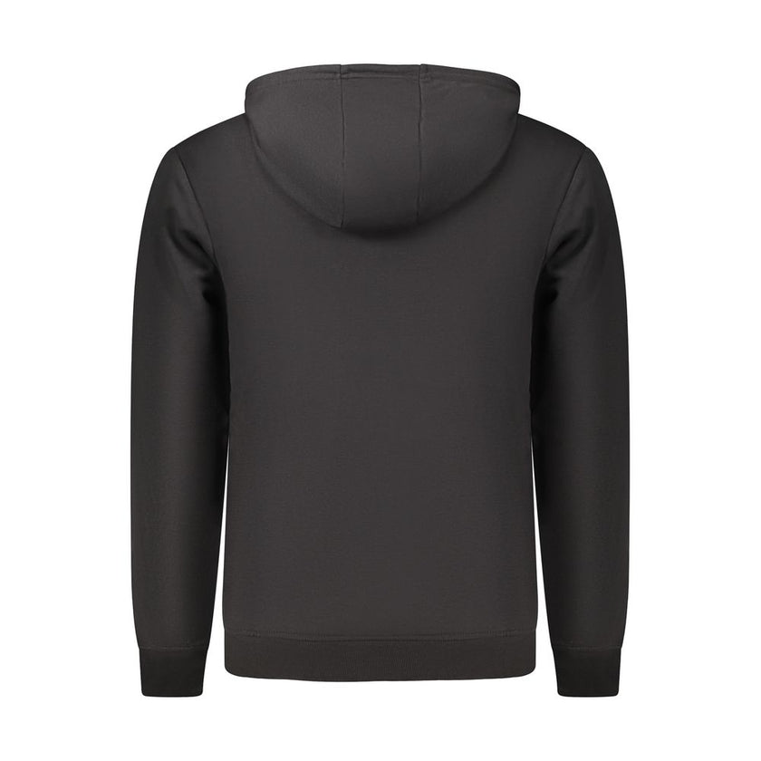 U.S. Grand Polo Schwarzer Baumwoll-Sweatshirt