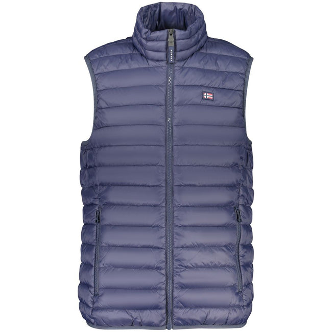 Norway 1963 Blaue Herrenjacke aus Polyester