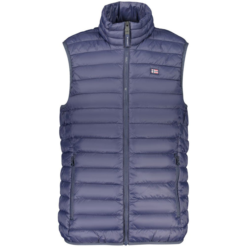 Norway 1963 Blaue Herrenjacke aus Polyester