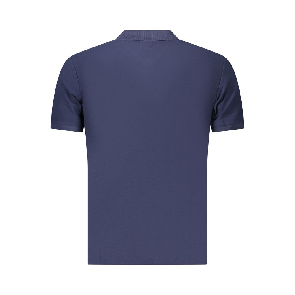 U.S. Grand Polo Blaues Herren-Poloshirt aus Baumwolle