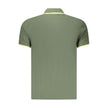 U.S. Grand Polo Grünes Herren-Poloshirt aus Baumwolle