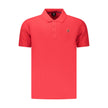 U.S. Grand Polo Rotes Herren-Poloshirt aus Baumwolle