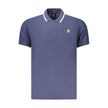 U.S. Grand Polo Blaues Herren-Poloshirt aus Baumwolle