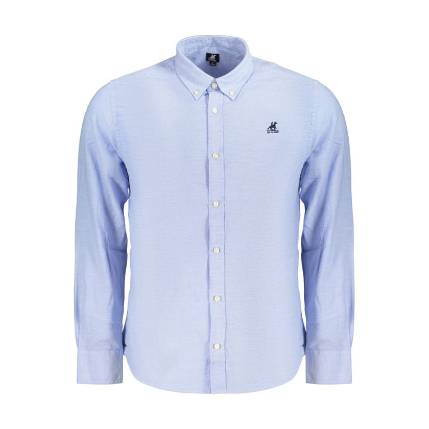 U.S. Grand Polo Azzurro Baumwollhemd für Herren