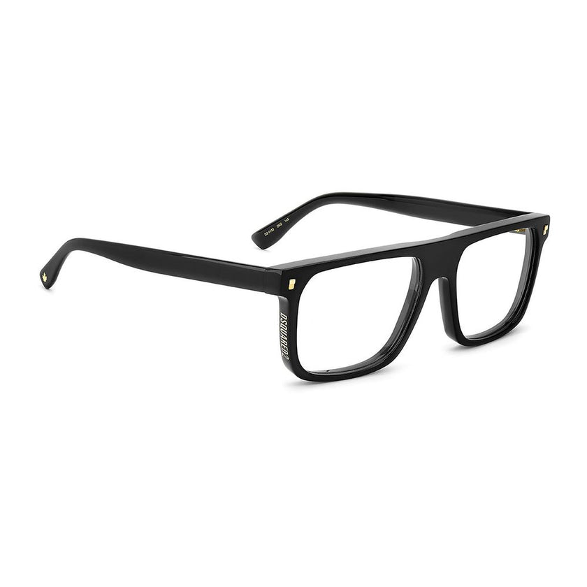 Dsquared² Schwarze Brille aus Acetat (Gestell)