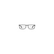 David Beckham Schwarze Metallbrille (Gestell)