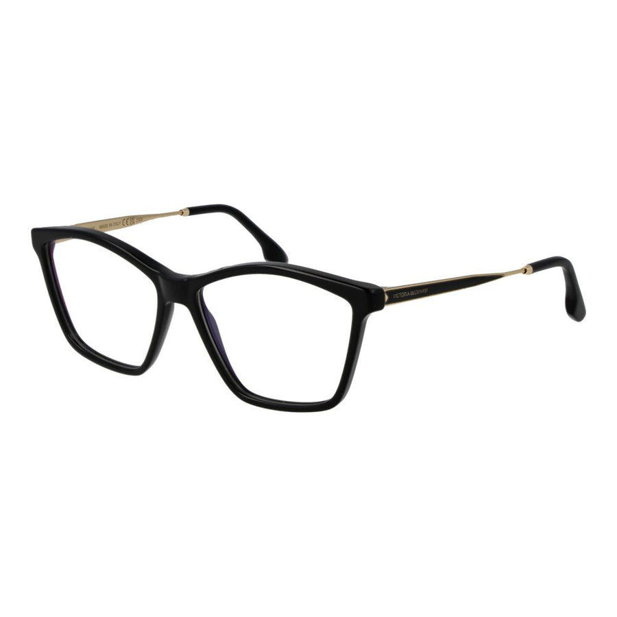 Victoria Beckham Schwarze Metallbrille (Gestell)