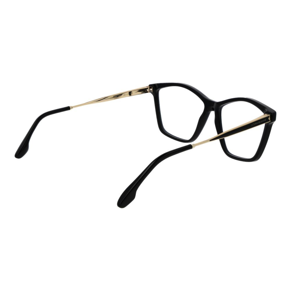 Victoria Beckham Schwarze Metallbrille (Gestell)