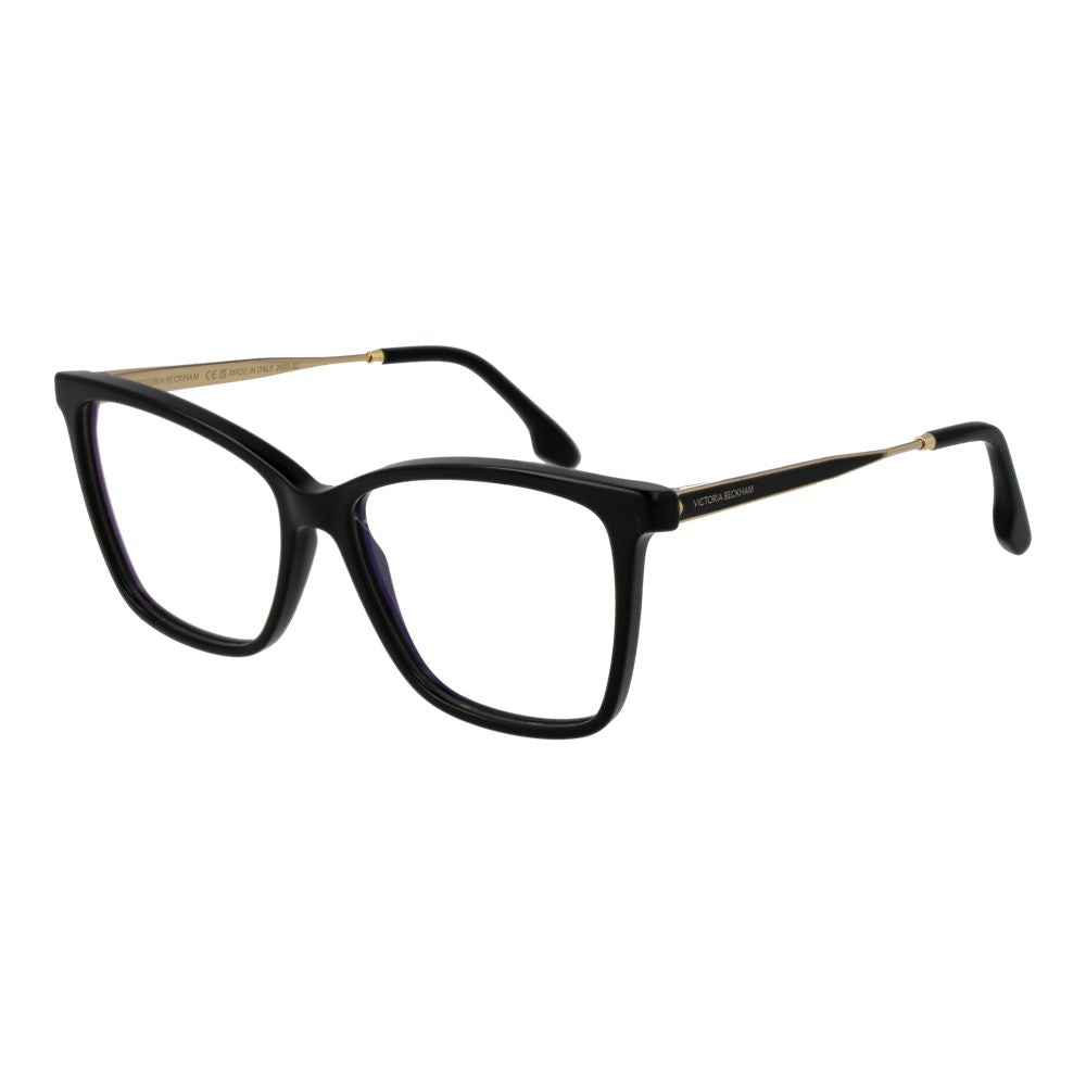 Victoria Beckham Schwarze Metallbrille (Gestell)