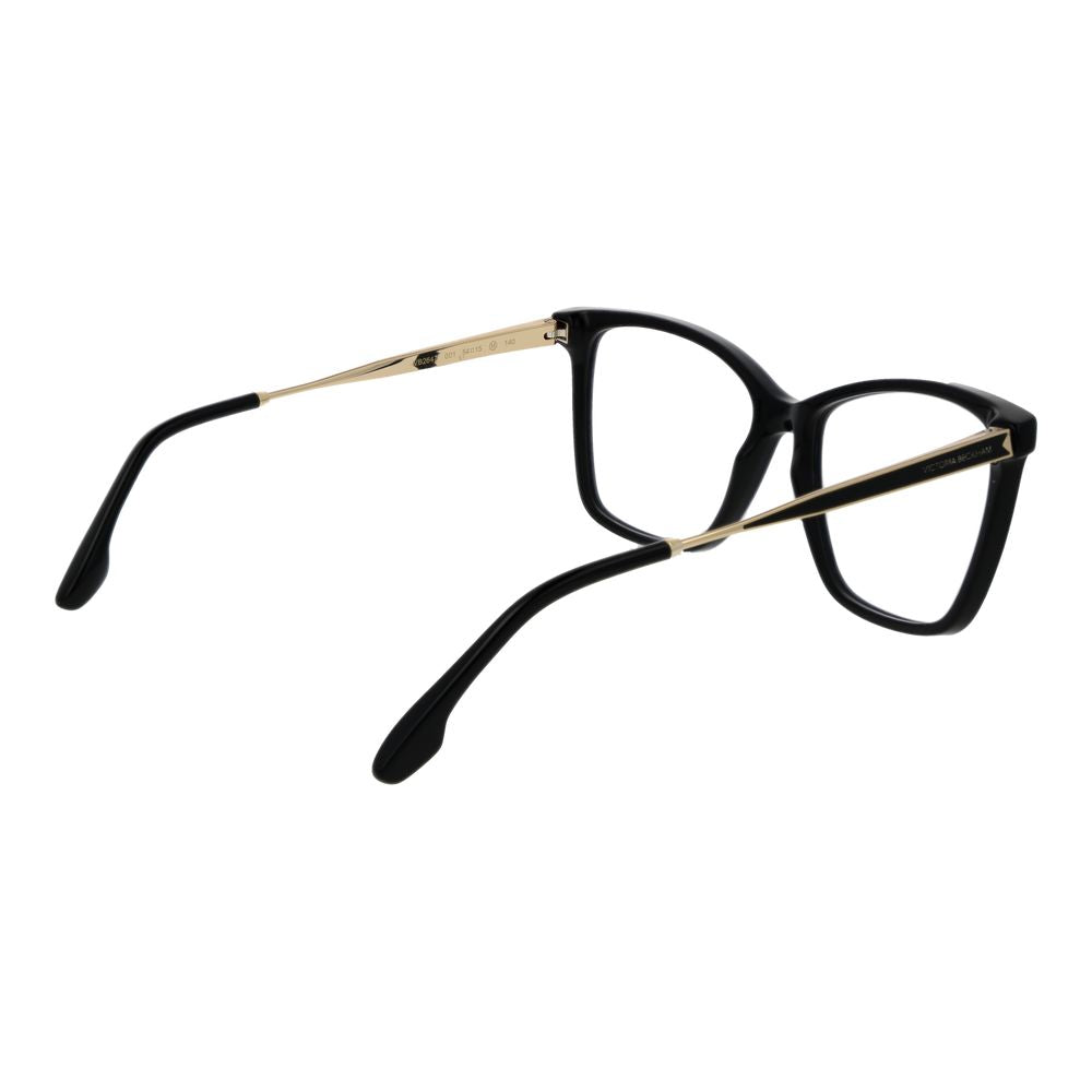 Victoria Beckham Schwarze Metallbrille (Gestell)