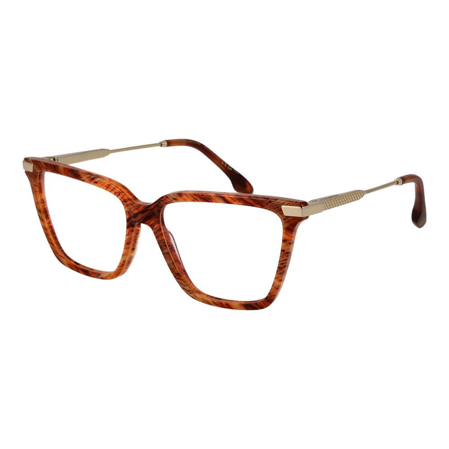 Victoria Beckham Honigfarbene Metall- & Kunststoffbrille (Rahmen)