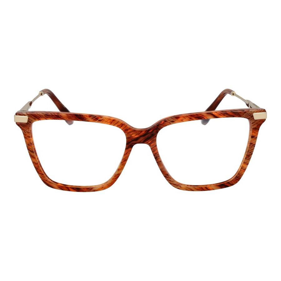Victoria Beckham Honigfarbene Metall- & Kunststoffbrille (Rahmen)