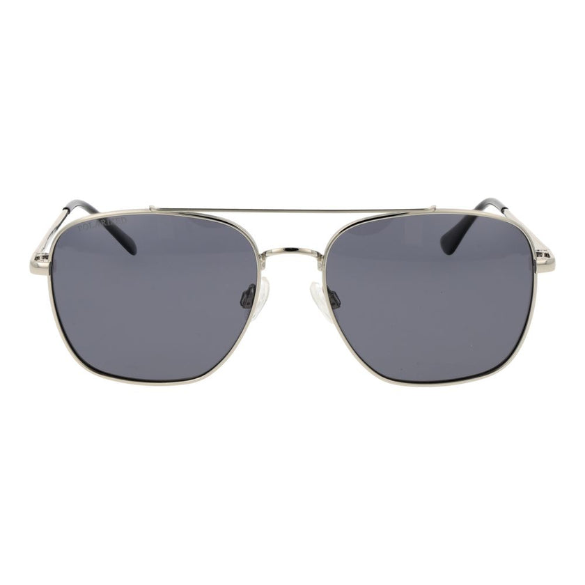 Replay Sonnenbrille aus silbernem Metall