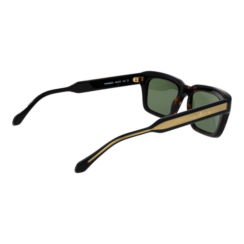 Replay Schwarze Sonnenbrille aus Acetat