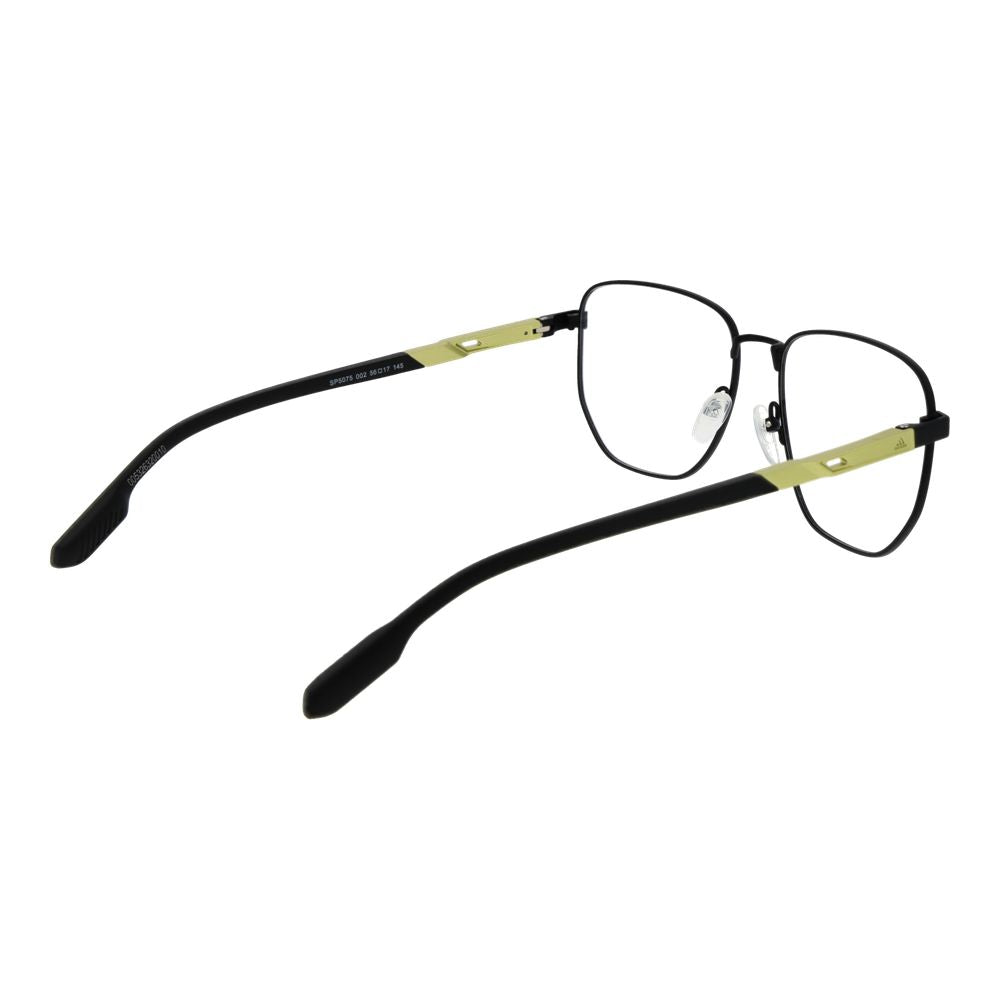 Adidas Schwarze Metallbrille (Gestell)