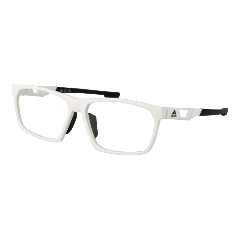 Adidas Weiße Kunststoffbrille (Gestell)