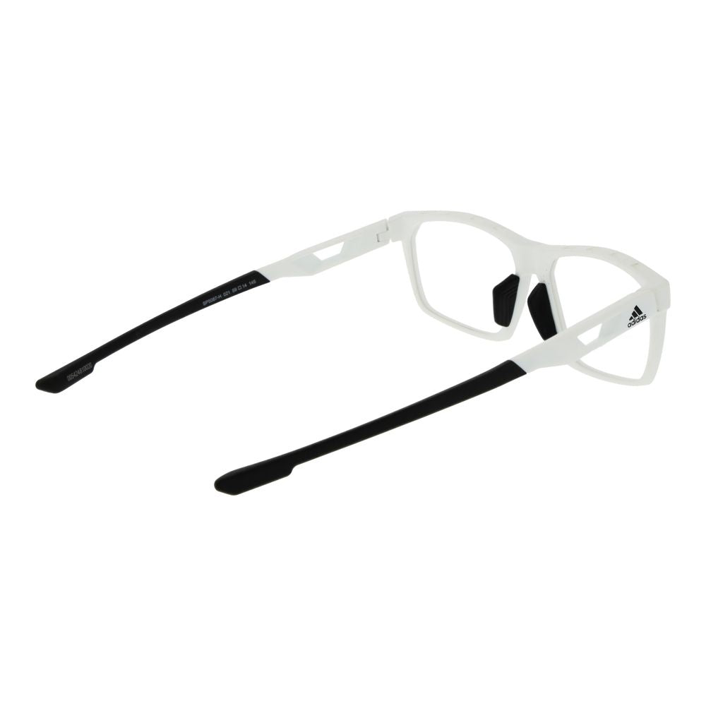 Adidas Weiße Kunststoffbrille (Gestell)